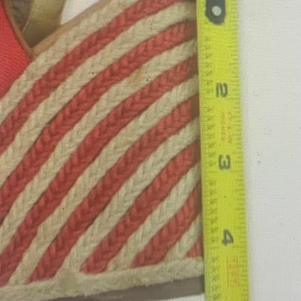 KATE SPADE Sweetie Red Espadrille Wedges Size 9.5 - Picture 6 of 10